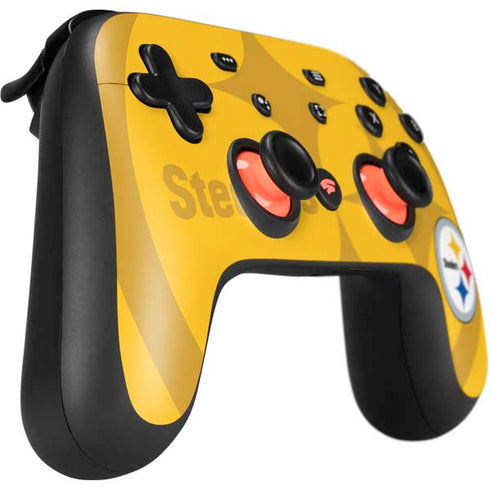 NFL Pittsburgh Steelers Double Vision Google Stadia Controller Skin